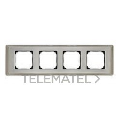 MARCO LATON 4 ELEMENTOS METALICO/A CUADRADO PATINE PACK con referencia 39-824-53-2 de la marca FONTINI.
