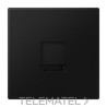 Cubierta modelo Jack x1 Radiall LS negro mate con referencia LS1969-1WESWM de la marca JUNG.