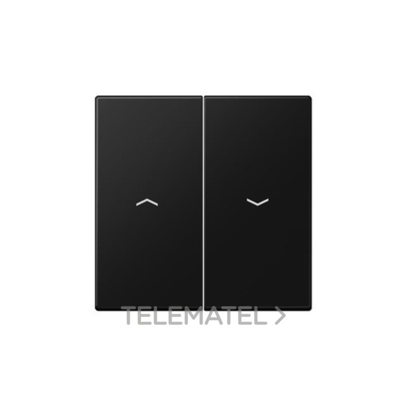 Tecla x1 con flechas LS negro mate con referencia LS995PSWM de la marca JUNG.