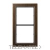 Marco FD Design 2 fases latón antik con referencia FDME2982AT de la marca JUNG.
