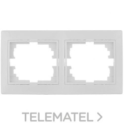 Marco 2 elementos 154x81x10 blanco con referencia ERP72U de la marca SOLERA.
