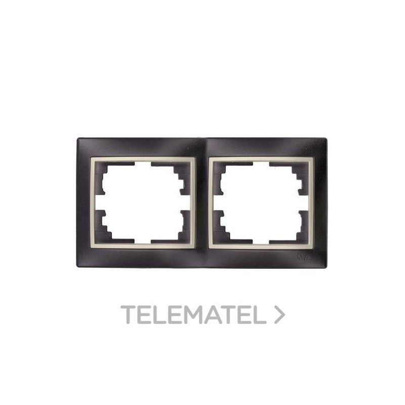 Marco 2 elementos 154x81x10 negro con referencia ERP72NU de la marca SOLERA.