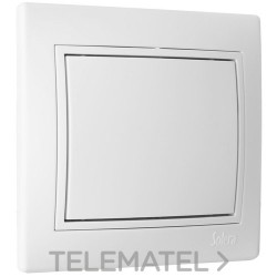 Tapa ciega Serie Europa monobloc 83x81 blanco con referencia ERP75U de la marca SOLERA.