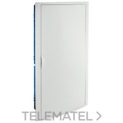 Caja de distribución de empotrar en tabique hueco de 56 elementos 320x670x75mm marco blanco y puerta blanco con referencia 5270