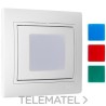 Piloto de escalera 83x81embornamiento por tornillo blanco con referencia ERP90U de la marca SOLERA.