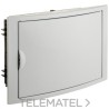 Caja de distribución de empotrar de 14 elementos 320x233x75mm marco y puerta blanco con referencia 5012 de la marca SOLERA.