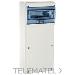 Caja 500x215x160 tapa lisa cierre maneta plástico con referencia 1308 de la marca SOLERA.