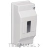 Caja para distribucion 82x172x61 hasta 4 elemento blanco con referencia 670B de la marca SOLERA.
