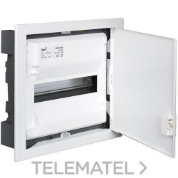 Caja de distribución de empotrar 362x327x95 para 14 elementos marco y puerta metálicos color blanco con referencia MP14 de la 