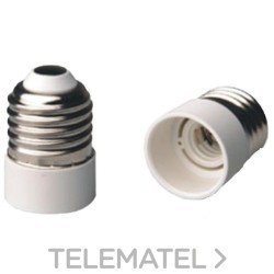 Portalámparas E27-E14 con referencia AD27-14 de la marca SOLERA.