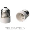 Portalámparas E27-E14 con referencia AD27-14 de la marca SOLERA.