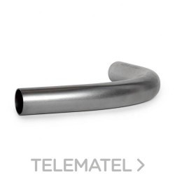 Curva metálica enchufable diámetro 40mm con referencia CME40 de la marca AISCAN.