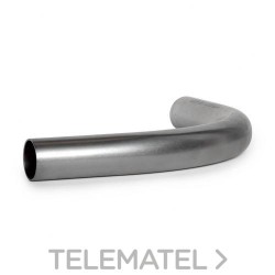 Curva metálica enchufable diámetro 63mm con referencia CME63 de la marca AISCAN.