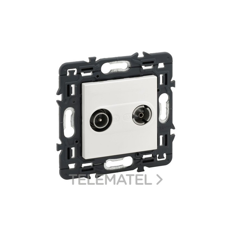 Base TV/R-SAT final VALENA NEXT blanco con referencia 741271 de la marca LEGRAND.