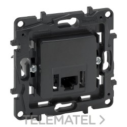 Base telefónica e informática RJ 45 Niloé Step Cat.6 UTP individual con referencia 864042 de la marca LEGRAND.