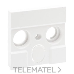 Adaptador para bases de televisión de otros fabricantes Niloé Step, blanco mate con referencia 864160 de la marca LEGRAND.
