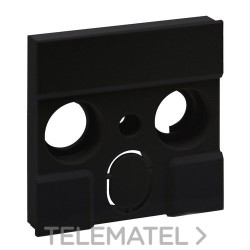 Adaptador para bases de televisión de otros fabricantes Niloé Step, negro mate con referencia 864560 de la marca LEGRAND.