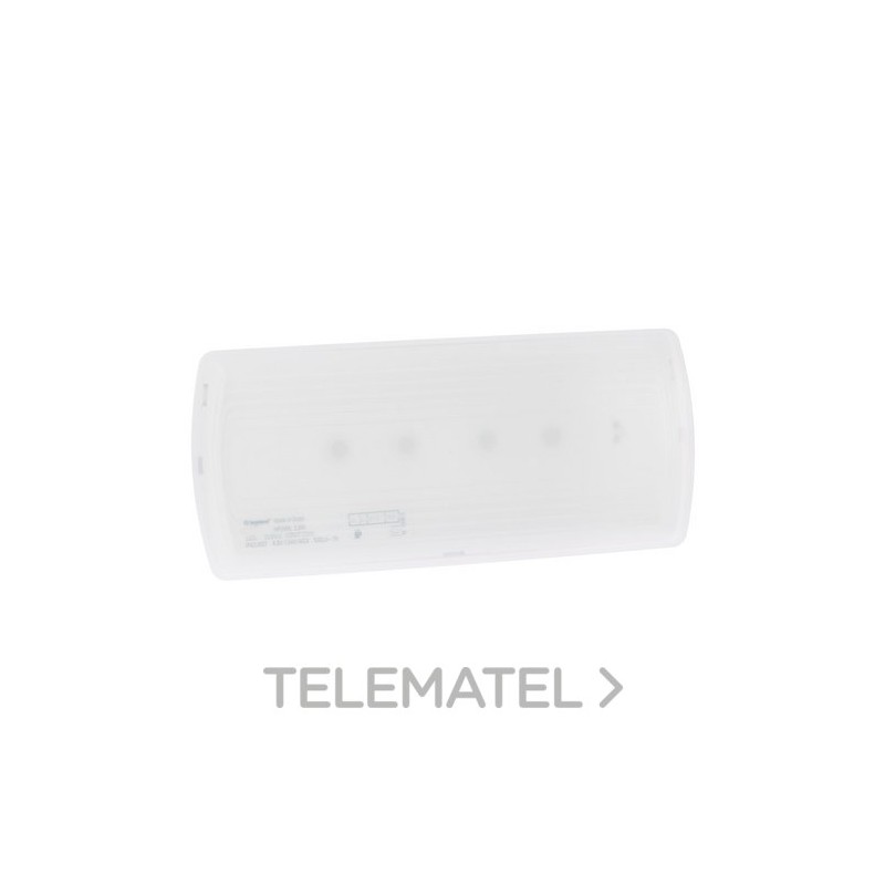 Luminaria de emergencia URA21LED PLUS 350 lúmenes, 1h, no permanente con referencia 661609PL de la marca LEGRAND.