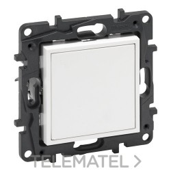 Tapa ciega y adaptador para Mosaic Niloé Step, blanco mate con referencia 864179 de la marca LEGRAND.