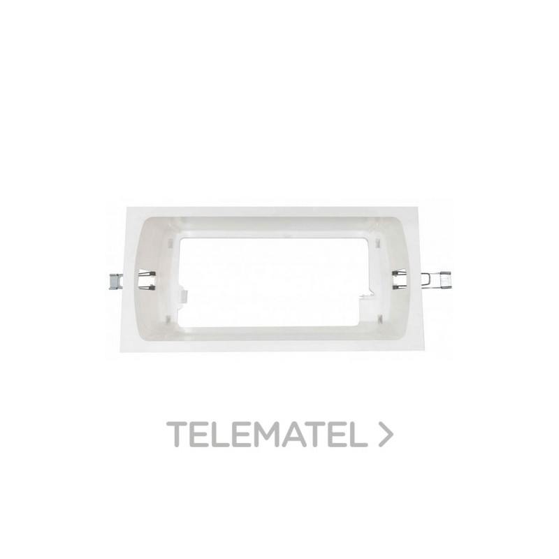 Marco de empotrar URA21LED PLUS para instalación en falso techo, blanco con referencia 661720PL de la marca LEGRAND.