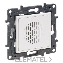 Zumbador Niloé Step 250V, blanco mate con referencia 864188 de la marca LEGRAND.