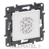 Zumbador Niloé Step 250V, blanco mate con referencia 864188 de la marca LEGRAND.