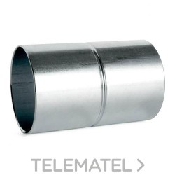 Manguito tubo metálico enchufable diámetro 50mm con referencia MTME50 de la marca AISCAN.