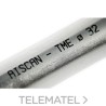 Tubo metálico enchufable diámetro 16mm con referencia TME16 de la marca AISCAN.