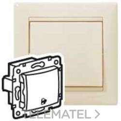 Pulsador timbre VALENA marfil con referencia 774116 de la marca LEGRAND.
