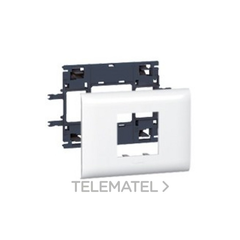 Adaptador DLP MOSAIC bipolar 2 módulos tapa 85 con referencia 010992 de la marca LEGRAND.