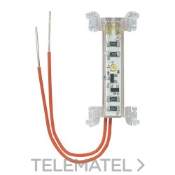 Lámpara para interruptor bipolar función luminoso Mosaic, 230V, 3mA con referencia 665091 de la marca LEGRAND.