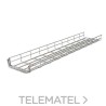 Bandeja metálica portacables de rejilla 60x150 electrozincado con referencia BMPZ615 de la marca AISCAN.
