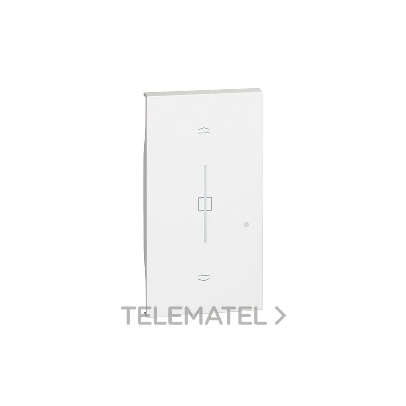 Tecla persianas LIVING NOW W/NETATMO 2 módulos para productos cableados, blanco con referencia KW32M2 de la marca BTICINO.
