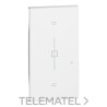 Tecla persianas LIVING NOW W/NETATMO 2 módulos para productos cableados, blanco con referencia KW32M2 de la marca BTICINO.