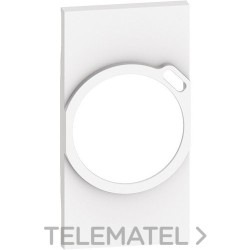 Placa frontal LIVING NOW 2 módulos para base con cargador USB ref.4141, blanco con referencia KW63 de la marca BTICINO.