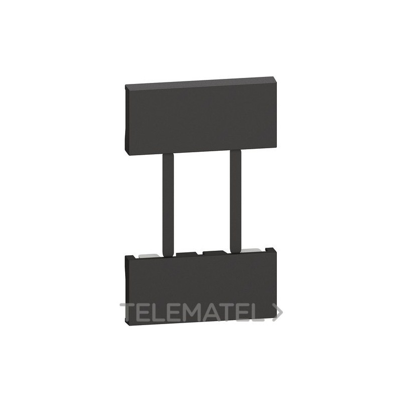 Embellecedor LIVING NOW W/NETATMO para bases de corriente estándar europeo/americano, dark con referencia KG51 de la marca BTIC