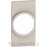 Frontal para Gateway 2P+T LIVING NOW W/NETATMO con base de corriente integrada, sand con referencia KM34M2 de la marca BTICINO.