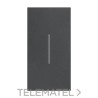 Tecla LIVING NOW 2 módulos, iluminable, dark con referencia KG01M2 de la marca BTICINO.