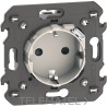 Base enchufe 2P+T 3A 5V LIVING NOW 2 módulos con cargador USB integrado, sand con referencia KM4141USB de la marca BTICINO.