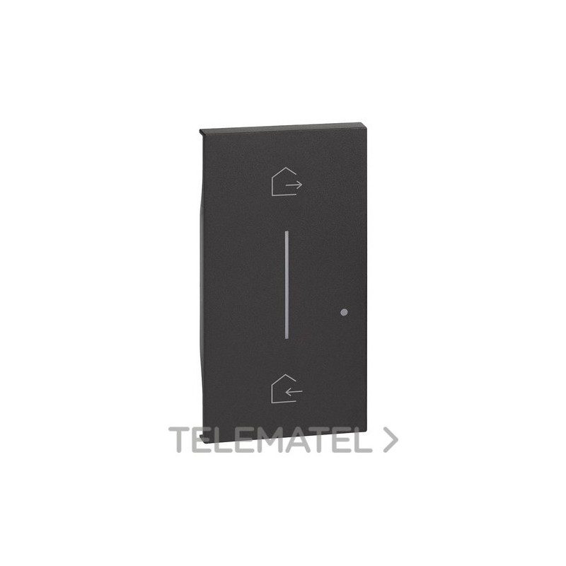 Tecla comando Entrada/Salida LIVING NOW W/NETATMO 2 módulos para comandos inalámbricos, dark con referencia KG40M2 de la marca