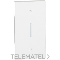Tecla persianas LIVING NOW, 2 módulos para ref.K4027, blanco con referencia KW06M2 de la marca BTICINO.