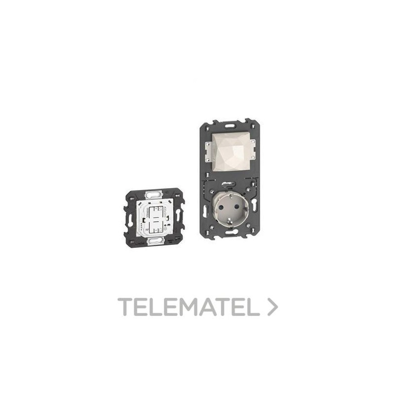 Gateway con base de corriente integrada Starter Pack LIVING NOW W/NETATMO, sand con referencia KM4501C de la marca BTICINO.