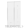 Tecla regulador iluminación LIVING NOW, 2 módulos para ref.4410-4411, blanco con referencia KW19 de la marca BTICINO.