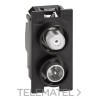 Base coaxial TV/R-SAT única 1,5dB LIVING NOW 1 módulo para instalaciones de antena de un solo usuario con referencia K4214D de