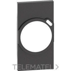 Placa frontal LIVING NOW 2 módulos para base con cargador USB ref.4141, dark con referencia KG63 de la marca BTICINO.