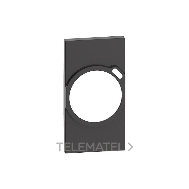 Placa frontal LIVING NOW 2 módulos para base con cargador USB ref.4141, dark con referencia KG63 de la marca BTICINO.