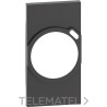 Placa frontal LIVING NOW 2 módulos para base con cargador USB ref.4141, dark con referencia KG63 de la marca BTICINO.