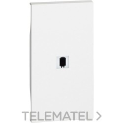 Tecla control caldera LIVING NOW 2 módulos, blanco con referencia KW01M2SN de la marca BTICINO.