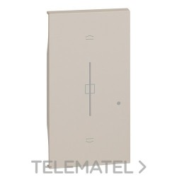 Tecla persianas LIVING NOW W/NETATMO 2 módulos para productos cableados, sand con referencia KM32M2 de la marca BTICINO.