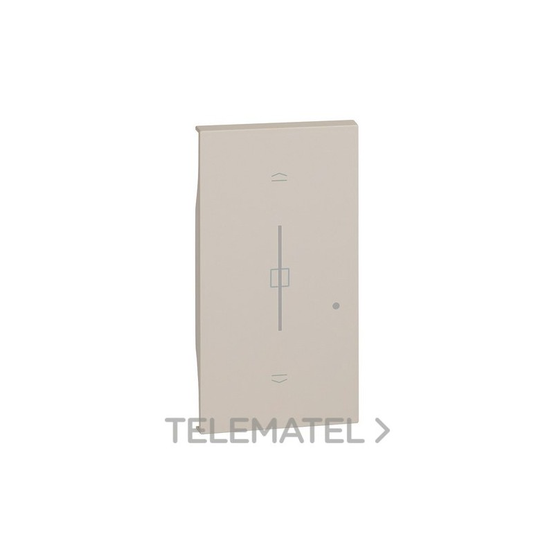 Tecla persianas LIVING NOW W/NETATMO 2 módulos para productos cableados, sand con referencia KM32M2 de la marca BTICINO.